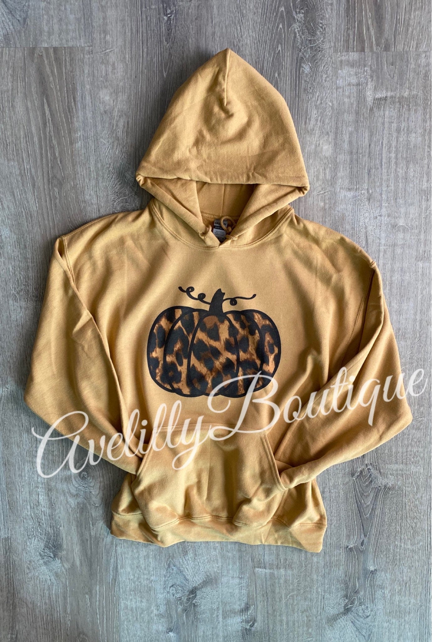 Leopard print pumpkin hoodie/fall hoodie/pumpkin sweatshirt